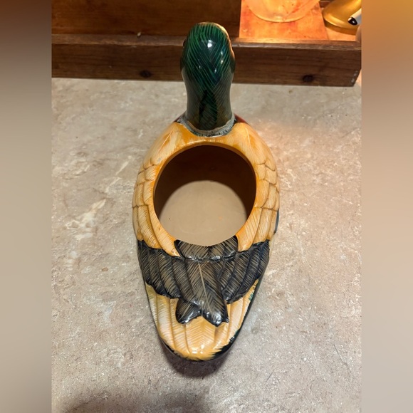 Handcrafted Duck Figurine - Multicolor - Picture 7 of 9